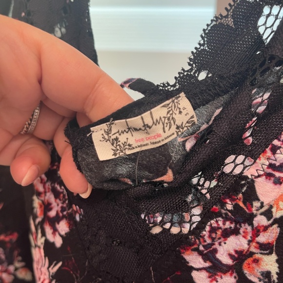 NWT Free People Intimately Morning Rose Cami Size S - Picture 5 of 6